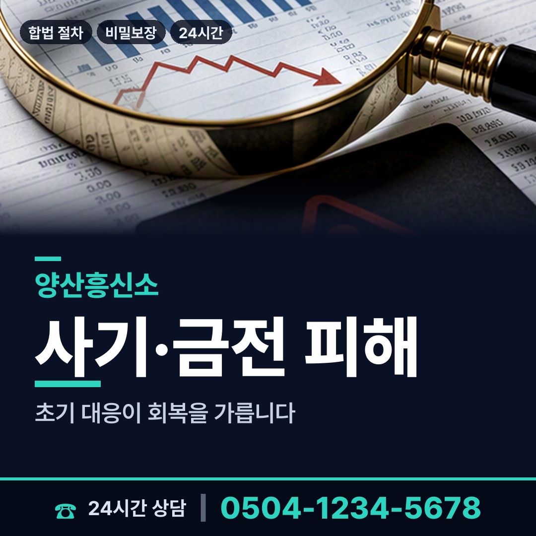 양산 하북면 바람증거 상담 안내